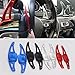 Car Steering Wheel Paddles, for Golf 7 MK7 TSI, for Golf 8 MK8 TSI, for Polo MK6 Car Steering Wheel Extension Paddle Red