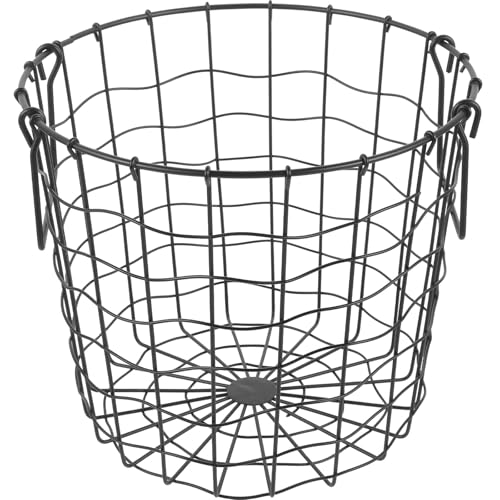 Catálogo para Comprar On-line Cestas de leña - 5 favoritos. 48 iplusmile Cesta de Leña de Hierro Negra Asa Plegable, Organizador de Leña de Metal Redondo para Chimenea, Soporte Resistente para Almacenar Madera en Exteriores, Portaleños...