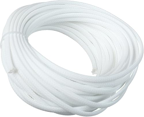 Miniatura 5 de Othmro Funda de cable trenzado expandible PET de 32.8 pies, protector de cable flexible de 316 pulgadas, funda de organización de cables para