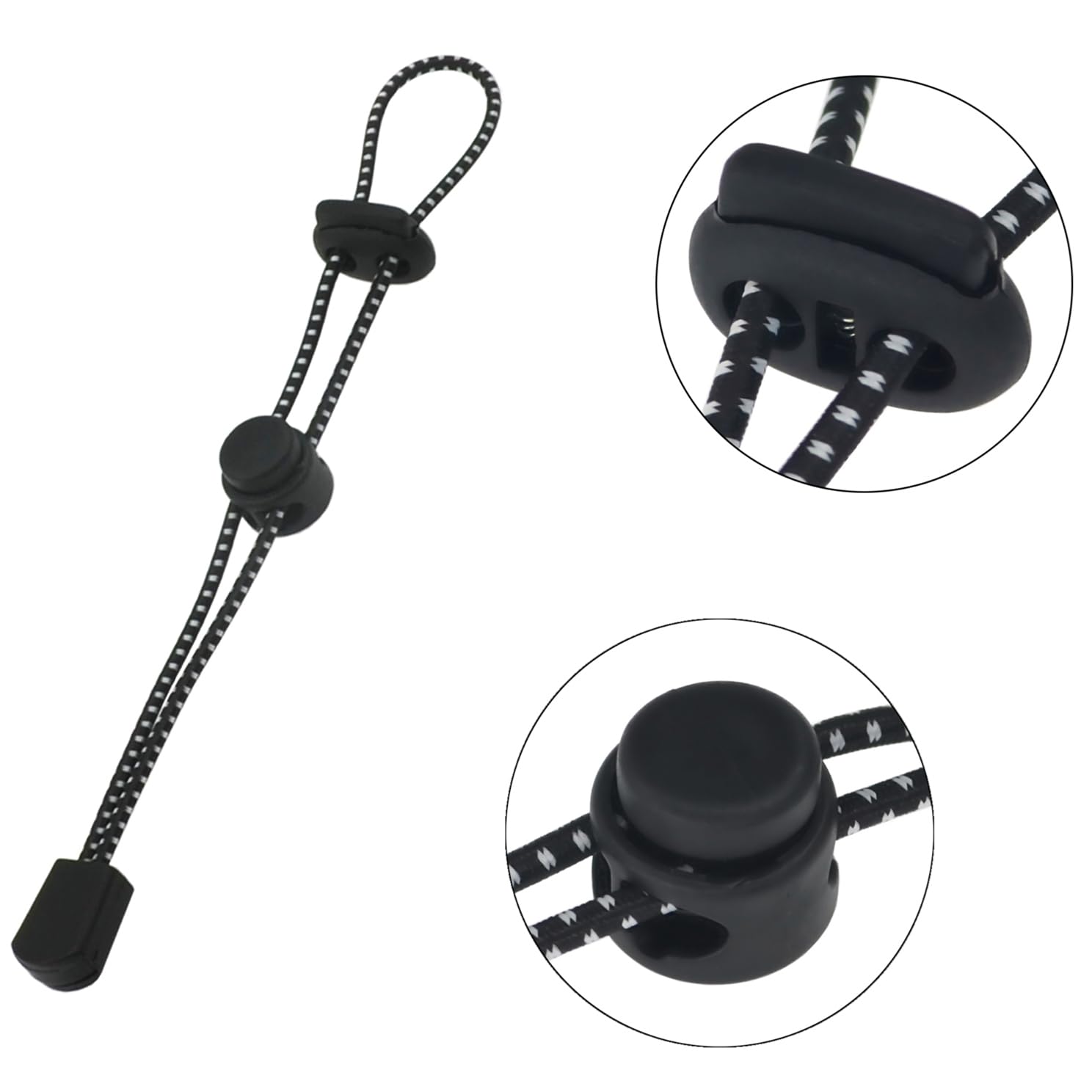 8 Corde Elastiche Da Polso Multiuso - Cordini Regolabili Riflettenti Per Trekking E Zaini - Foto 9