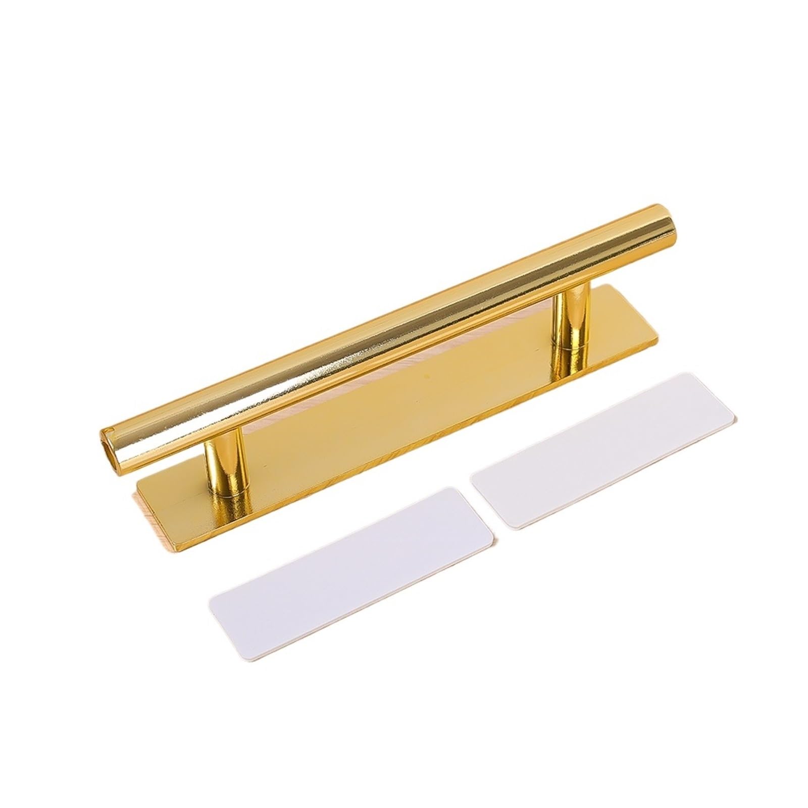 1/2/4pcs Punch-Free Self-Adhesive Auxiliary Cabinet Handles(Gold,4pcs)