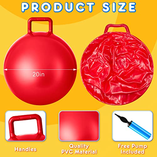 Meooeck LYN-MEOOECK-741 9 Pcs Hopper Ball 20 Inch Outdoor Bouncy Balls thumb #1