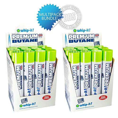 Whip-It! 400Ml Premium Refined Butane Fuel Zero Impurities - 24 Cans #TOP1