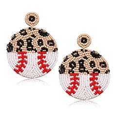 Leopard White Baseball