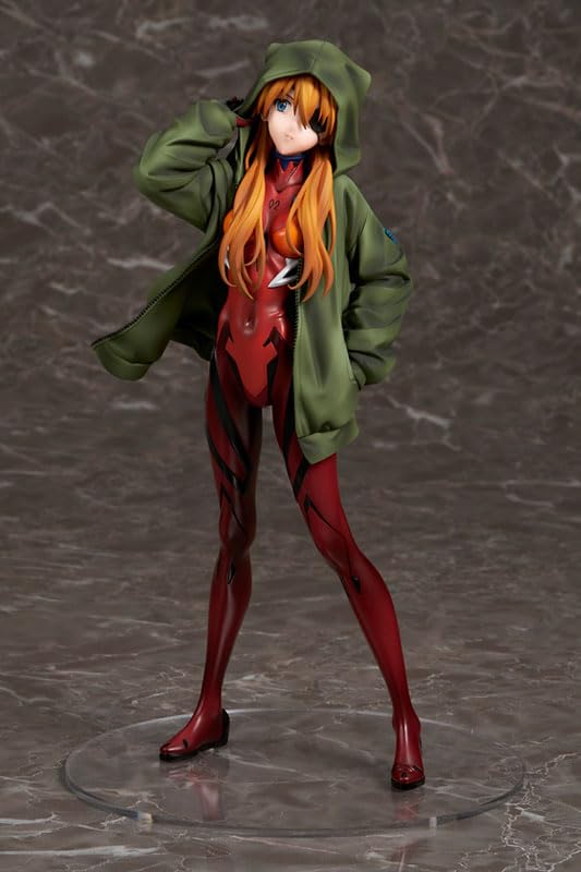 【薄紙付】式波・アスカ・ラングレー パーカーVer. 1/7 完成品フィギュア 1/7スケール塗装済完成品フィギュア シン・エヴァンゲリオン劇場