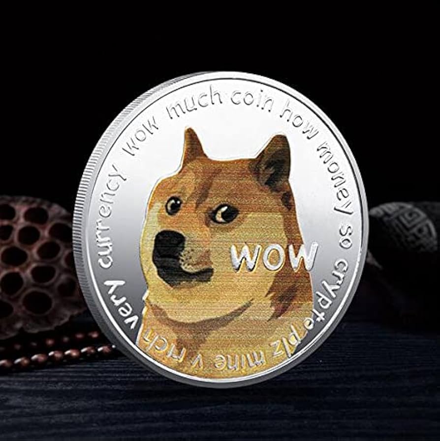 Amazon | ドージコイン Dogecoin To The Moon 月へ 物理的 記念