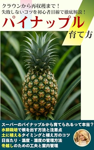 パイナップルの育て方: スーパーの果実から甘く実るまで。自宅で楽しむ南国フルーツ栽培の完全ガイド