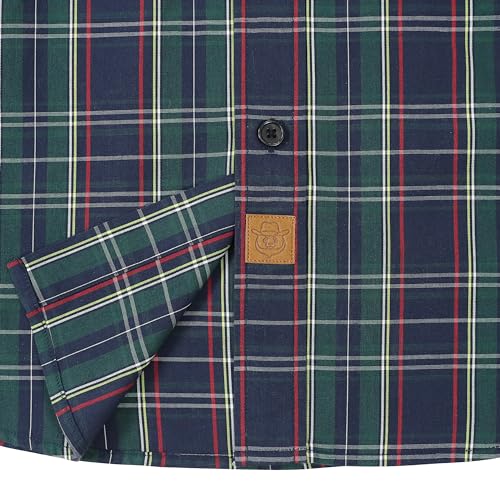 Image of Dubinik Mens Short Sleeve Button Down Shirts Soft Breathable Summer Vintage Regular Fit Lightweight Men's Casual Shirt