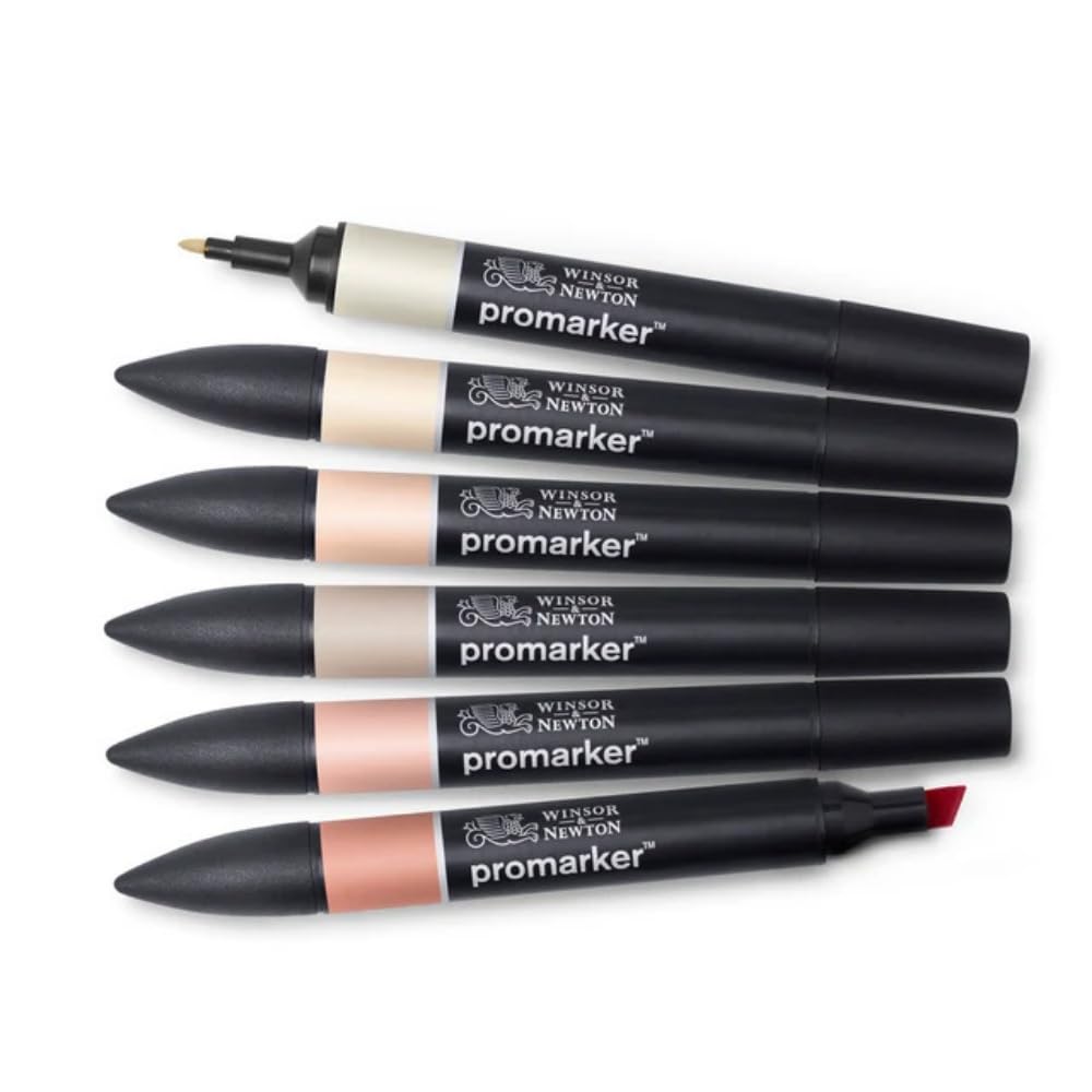 Winsor & Newton PROMARKER 6 SKIN TONES SET 1