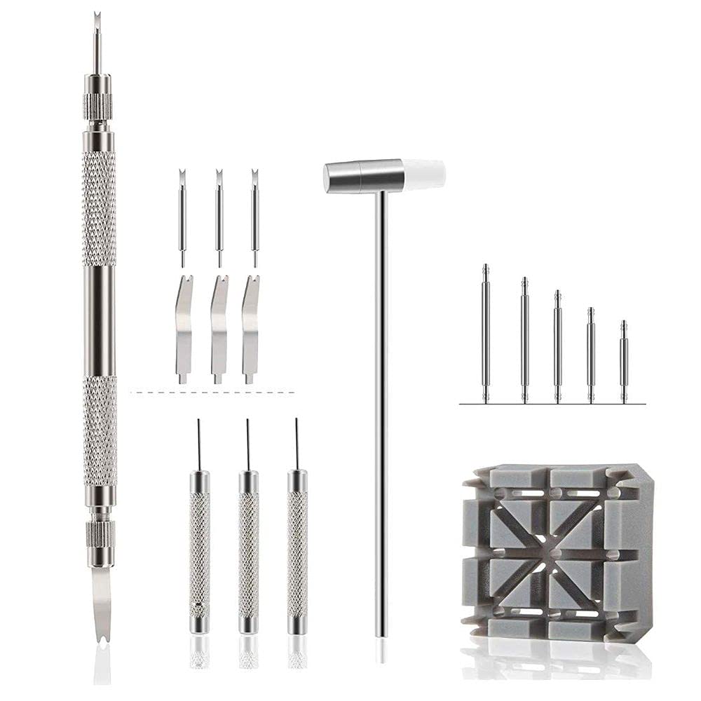 DIY DIYC-15966 Crafts Watch Repair Kit for Watch Band and Link Remover A Complete Repair Kit/Set (Pack of 3 Pcs, Watch Repair Kit)