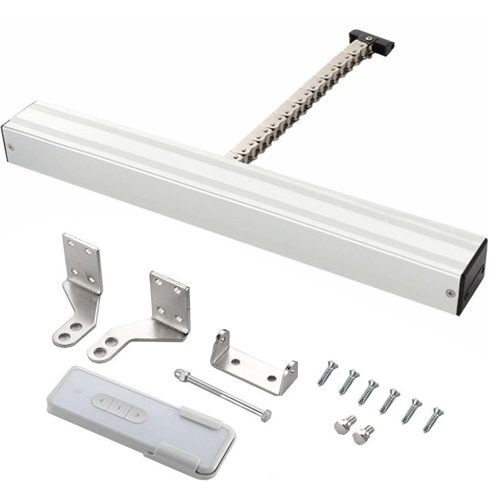 Automatischer Fensteröffner – Doppelketten-Fensterschließer Mit Fernbedienung Und Regensensor | Für Dachfenster/Erdfenster/Bodenfenster/Schiebefenster(300mm)