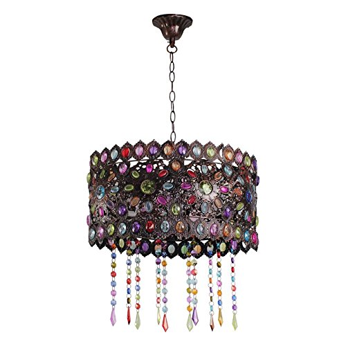 Lampe pendante de barre pastorale pour éliminer l'éclairage agressif du salon et de la chambre