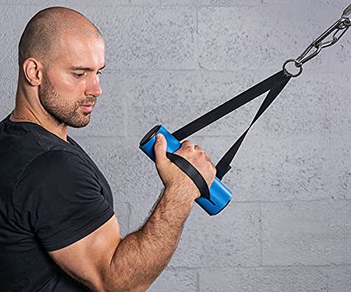 Wrist Cupping Arm Wrestling Exercise Handle Forearm Fat Grip Strong Finger Training