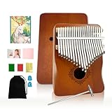 Vetimobato piano de polegar kalimba 21 teclas – piano portátil mbira d