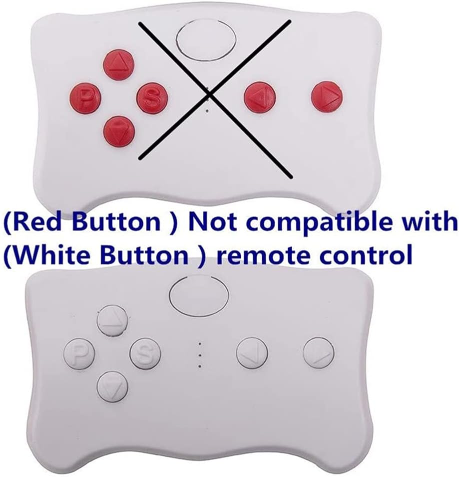 weelye 2.4G Bluetooth Remote Control White Button for Special Children's Electric Vehicles, Model TX1 is only Suitable for weelye receivers Without FCC Labels,Original Parts