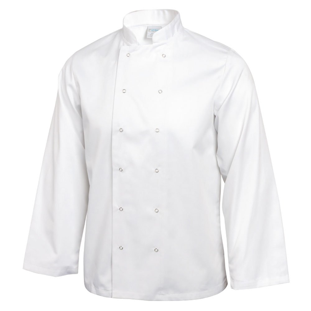 Whites Chefs Clothing A134-XXL Whites Vegas Chefs Jacket, Long Sleeve, White, XX-Large