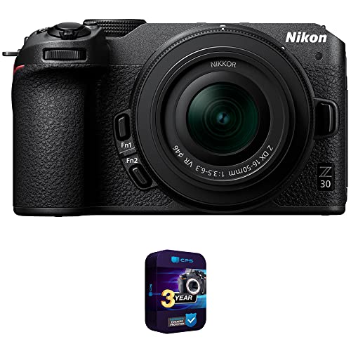 Nikon - Nikon Z 30 DX 16-50 Kit ニコン Nikon Z 30 DX-Format Mirrorless Camera w/NIKKOR Z DX 16-50mm