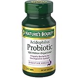 Nature's Bounty Probiotic Acidophilus Dietary Supplement Tablets, 100 ea - 2pc