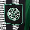 Celtic FC Mens Away Retro Shirt Black Large #2