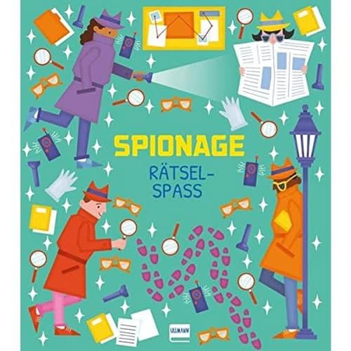 Spionage-Rätsel: Codes knacken, kombinieren, Karten lesen, Worträtsel...