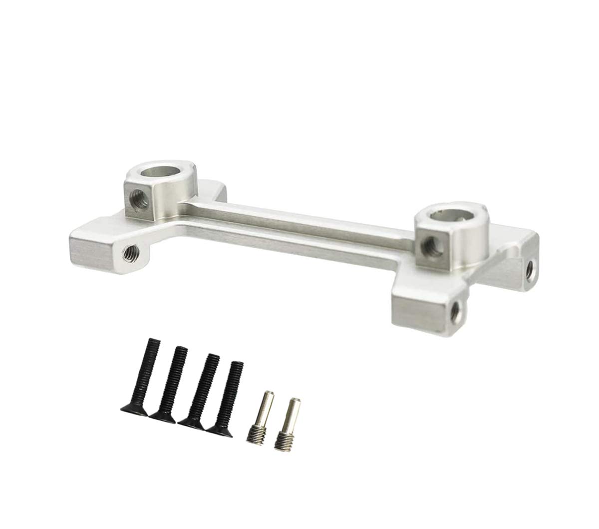 RZXYL 1/10 Aluminum Body Shell Rear Mount Stand for Axial SCX10 III AXI03007 RC Crawler Car Upgrades Parst (Titanium)