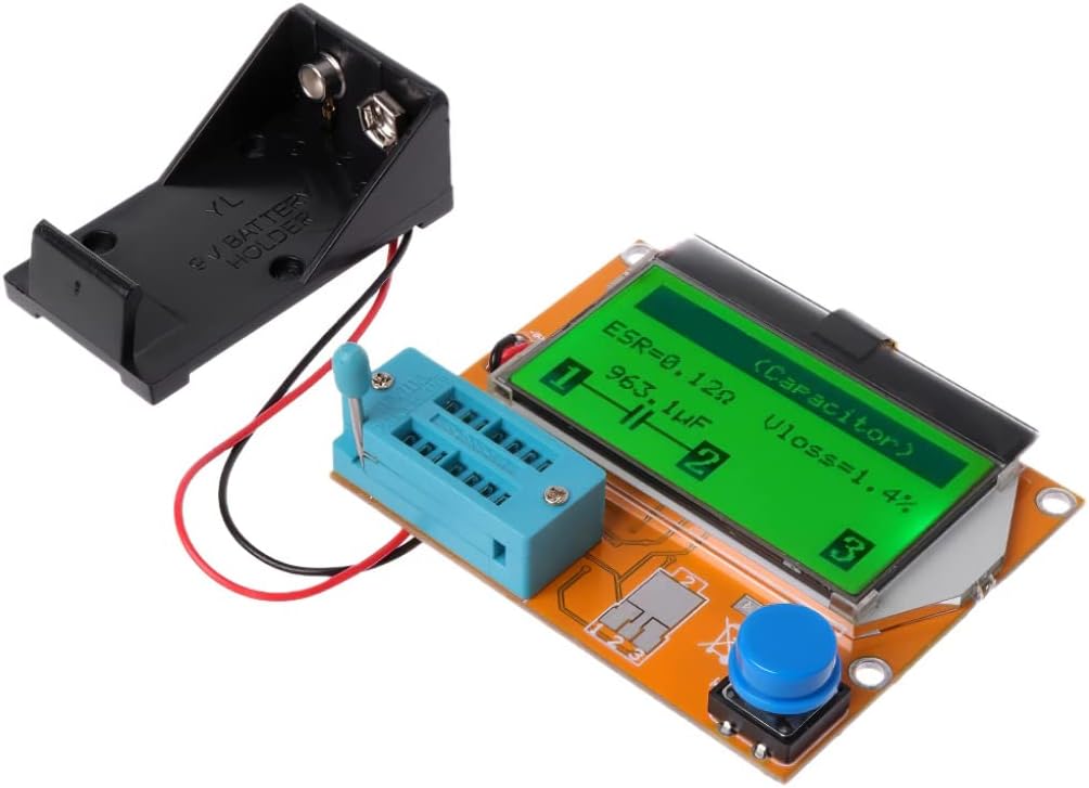 Component Tester NPN PNP Transistor Resistor Capacitor Diode SCR Inductor Tester LCR-T4 for Induatrial Use