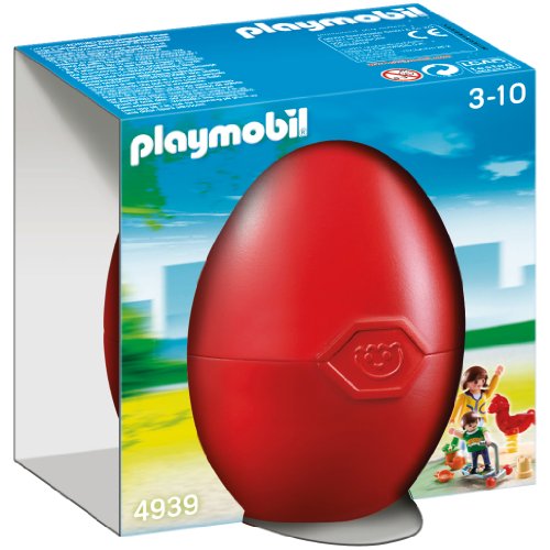 Playmobil - 4939 - Jeu de Construction - Maman avec Enfant et Aire de Jeux