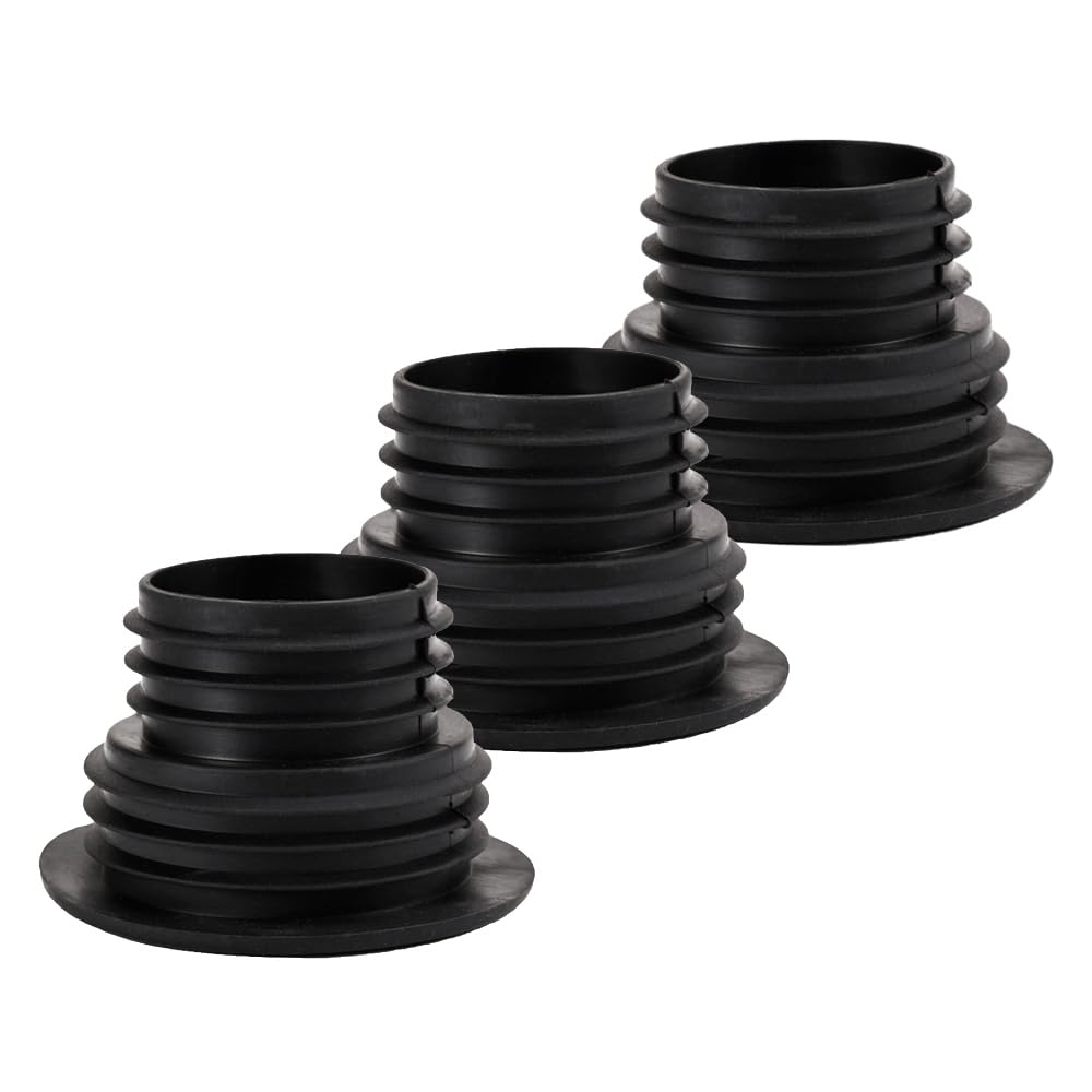 Guarnizioni In Silicone Per Scarico, Set Da 6, Per Lavatrice, Cucina E Bagno, Diametro 3,2-4,2 Cm, Rosa/nero/blu - 4