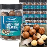 【Professional's】殻付きマカダミアナッツ 12本セット ボトルタイプ 内容量 : 360g/本 <殻付きのまま強火ローストで実がしっかり蒸し焼きに><カリッとしたドライな食感><殻割り器入りだから安心><ナッツのプロが厳選した素材> おつまみ おやつ 殻付き ロースト 素焼き 殻つき マカダミアナッツ 無塩
