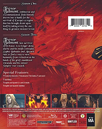 Image of Castlevania Seasons 1&2 (BD) [Blu-ray]
