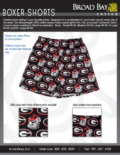 Broad Bay DOGS Boxers Sm Dog 100% Cotton Boxer Shorts Multicoloured2