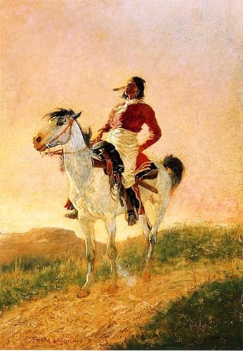 Pintura famosa Comanche moderno para decorar tu despacho con este lienzo de 60x90 cm