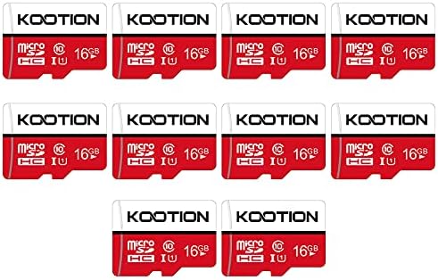 KOOTION 128GB Micro SD Card Class 10 Micro SDXC Card 128GB UHS-1 Memory Card Ultra High Speed TF Card, C10, U1, 128 GB