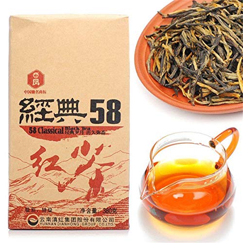 380 g Yunnan Dian Hong Schwarz tee Schwarz tee Cloud War und Bio-Grüntee Keemun Black Tea Cover