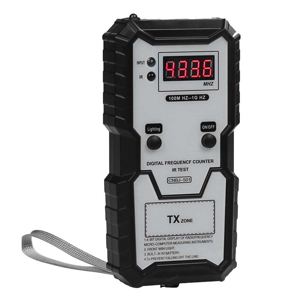 Instrumento de MedicióN ElectróNico Digital Probador de Frecuencia de Control Remoto de AutomóVil de Alta PrecisióN para VehíCulos de AutomóViles