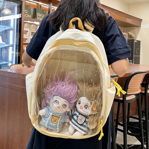 Sac à dos de poupée transparent pour protéger et exposer vos figurines
