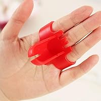 Vista 5 de BinaryABC Dispositivo de herramienta de atar globos, herramienta de nudo de globos, 6 piezas (color al azar)