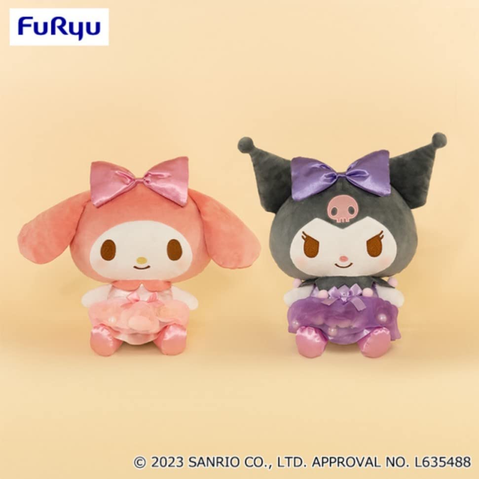 マイメロディ クロミ ぬいぐるみ Amazon.co.jp: マイメロディクロミ フラワーインドレスBIGぬいぐるみ