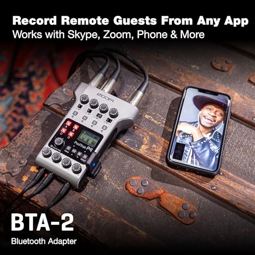 Zoom BTA-2 dispositivo bluetooth compacto de alta fidelidad 3