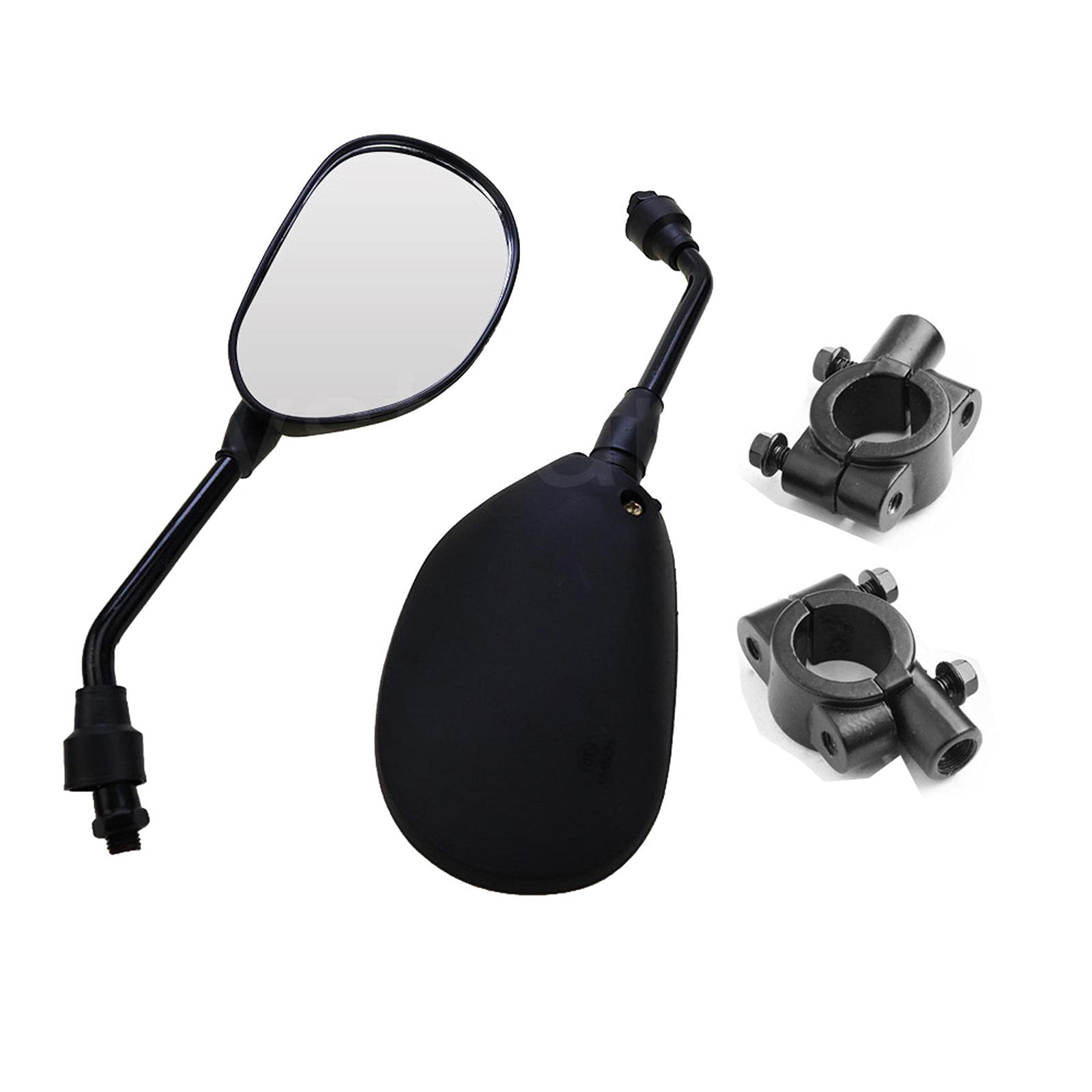 Specchietti Moto Omologati 7/8" 22mm - Alluminio Universale Per Scooter E Cruiser - Foto 10