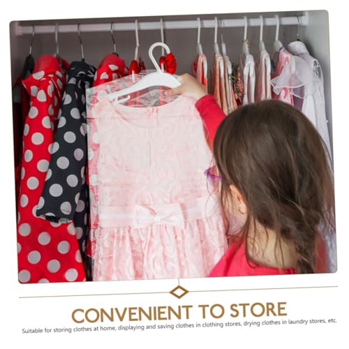 Clothes Storage Bag 25pcs Plastic Covers Garment Bag Dustproof Portable Lightweight for Laundry Travel Home3