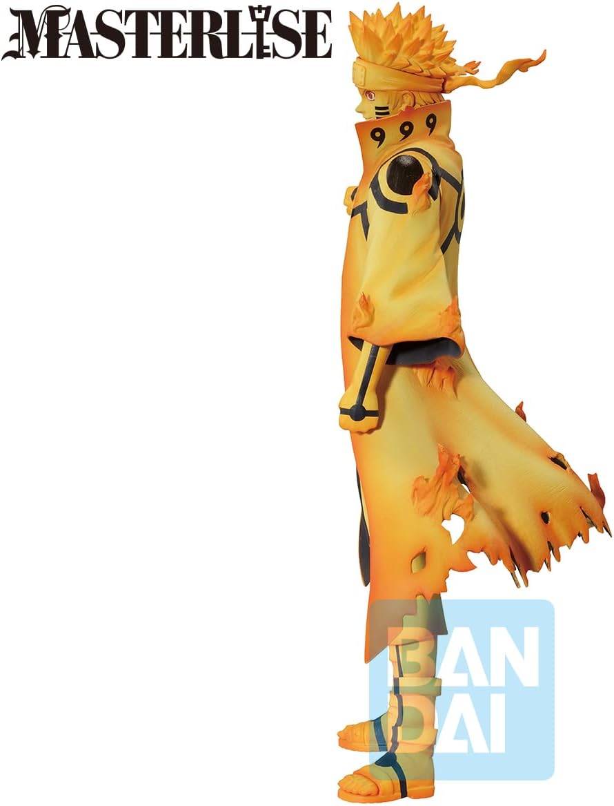 Ichibansho Figure - Naruto Shippuden - Uzumaki Naruto [Kurama Link Mode], Bandai Spirits Masterlise Collectible Statue