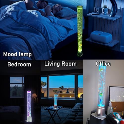 Lámpara LED de ambiente sensorial para acuario, TDAH y autismo, niños y adultos
