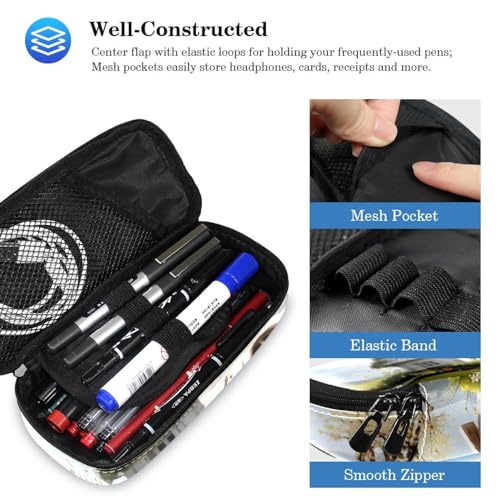 Sac à dos ergonomique 40cm et trousse pratique multicolore