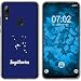 Produktbild PhoneNatic Case kompatibel mit Huawei P Smart Z Silikon-Hülle SternzeichenSagittarius M5
