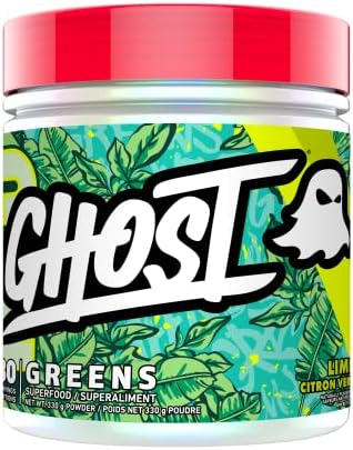 GHOST Greens Superfood Powder - 30 Servings - 19 Super Greens & R...
