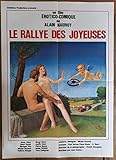 Condition: Bon état Affiche LE RALLYE DES JOYEUSES Alain NAUROY Voiture 60x80cm