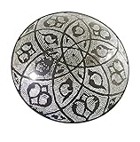 BM16 Circle Round Tin Moroccan Silver Flush Mount Ceiling Light Fixture LED Lamp
