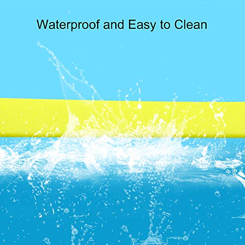 Nimble Waterproof Dog Leash Lead Durable Training Rope Outdoor Long Leash 5Ft 10Ft 13Ft 16Ft 30Ft 50Ft Great For Training, Beach, Yard, Play, Camping (5 Feet, Bright Yellow) #TOP2