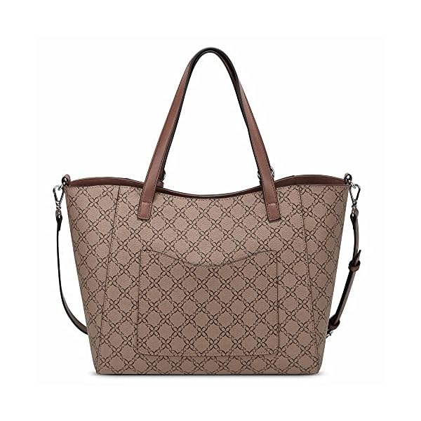 NINE WEST Kylee Trap Tote Mocha One Size
